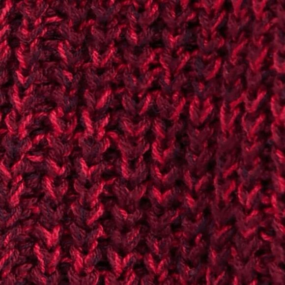 FREE PEOPLE High Hopes Cardigan Red Slouchy Chunky Knit Ribbed Cuff Open Front S - Picture 4 of 11